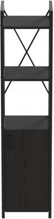Етажерка 3/34 Ferrum-decor Серії Конект із тумбою 144x34x28 Чорний ДСП Сосна Кембра (FRD-104423) Етажерка 3/34 Ferrum-decor Серії Конект із тумбою 144x34x28 Чорний ДСП Сосна Кембра (FRD-104423)