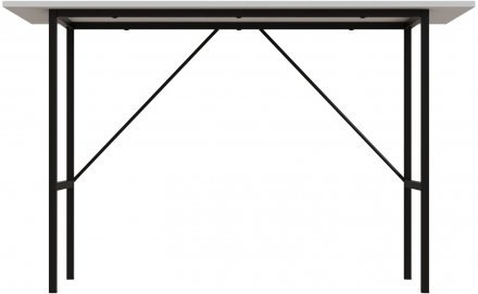 Стіл письмовий Line Тайм Ferrum-decor 750x1200x600 Чорний метал ДСП Біле 16 мм (FRD-104885) Стіл письмовий Line Тайм Ferrum-decor 750x1200x600 Чорний метал ДСП Біле 16 мм (FRD-104885)