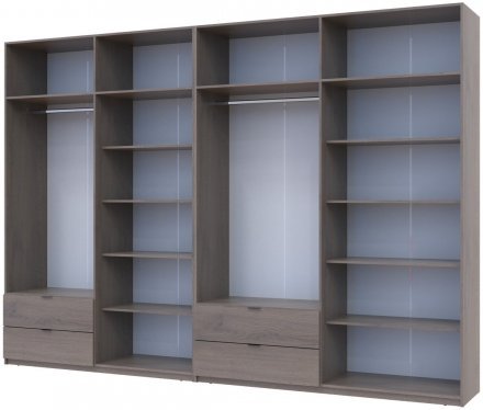 Комплект шаф для одягу Doros Лукас (2 шт.) 340х50х240 см Канноло (DRS-011858)