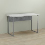 Письмовий стіл Ferrum-decor Майк 76x140x70 сірий ДСП Біле 32мм (FRD-101822) Письмовий стіл Ferrum-decor Майк 76x140x70 сірий ДСП Біле 32мм (FRD-101822)
