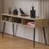 Тумба під телевізор Кентук Ferrum-decor 45x139x38 Чорний метал ДСП Дуб Сонома 16 мм (FRD-106730)