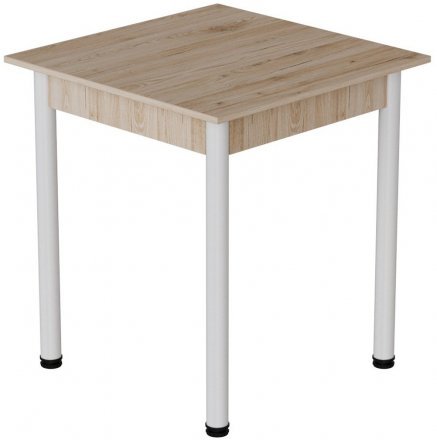 Стіл кухонний Ferrum-decor Агата 75x90x90 Білий ДСП Сан-Марино 16мм (FRD-105638)