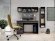 Стіл туалетний письмовий Perfect Home Ада / Ada 5S/120 з 5 шухлядами Антрацит (PFH-091308)