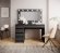 Стіл туалетний письмовий Perfect Home Ада / Ada 5S/120 з 5 шухлядами Антрацит (PFH-091308)