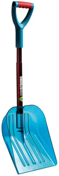 Лопата для прибирання снігу Armstrong Auto складана для авто 27х89 см сапфір 59469