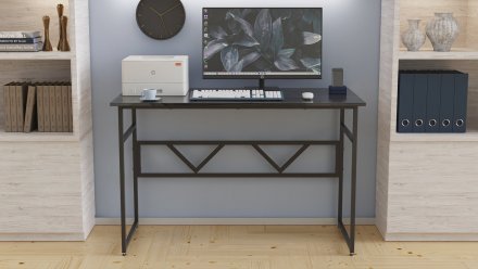 Комп'ютерний стіл Ferrum-decor Раян 75x140x70 чорний ДСП Сосна Кембра 16мм (FRD-103725) Комп'ютерний стіл Ferrum-decor Раян 75x140x70 чорний ДСП Сосна Кембра 16мм (FRD-103725)