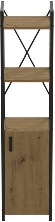 Етажерка 3/34 Ferrum-decor Серії Конект з тумбою 144x34x28 Чорний ДСП Артизан (FRD-104426) Етажерка 3/34 Ferrum-decor Серії Конект з тумбою 144x34x28 Чорний ДСП Артизан (FRD-104426)