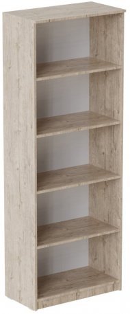 Шафа Анжело Ferrum-decor на 5 полиць 1900x800x380 ДСП Дуб Сан-Марино 16 мм (FRD-105044)