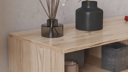 Тумба під телевізор Кентуки Ferrum-decor 45x139x38 Чорний метал ДСП Дуб Сан-Марино 16 мм (FRD-106732) Тумба під телевізор Кентуки Ferrum-decor 45x139x38 Чорний метал ДСП Дуб Сан-Марино 16 мм (FRD-106732)