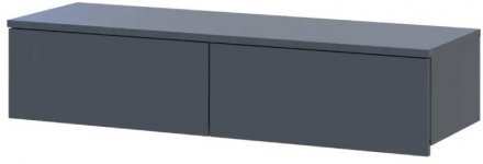 Туалетний столик Doros Левія Графіт 2Ш 100х32х22 см DRS-011634