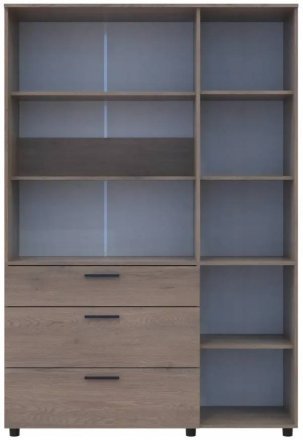 Шафа для одягу Doros Торн Кремона Канноло 3 ДСП/3Ш (полиці) 135х51.6х200 (DRS-012068)