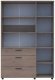 Шафа для одягу Doros Торн Кремона Канноло 3 ДСП/3Ш (полиці) 135х51.6х200 (DRS-012068)