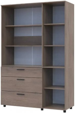 Шафа для одягу Doros Торн Кремона Канноло 3 ДСП/3Ш (полиці) 135х51.6х200 (DRS-012068)
