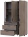 Шафа для одягу Doros Торн Кремона Канноло 3 ДСП/3Ш (полиці) 135х51.6х200 (DRS-012068)