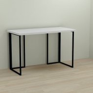Письмовий стіл Ferrum-decor Ханна 76x100x60 чорний ДСП Біле 32мм (FRD-103476)