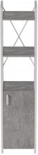 Етажерка 3/34 Ferrum-decor Серії Конект з тумбою 144x34x28 Чорний ДСП Бетон (FRD-104427) Етажерка 3/34 Ferrum-decor Серії Конект з тумбою 144x34x28 Чорний ДСП Бетон (FRD-104427)