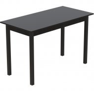 Стіл кухонний Ferrum-decor Маріо 75x120x80 Чорний ДСП Сосна Кембра 16мм (FRD-105740)