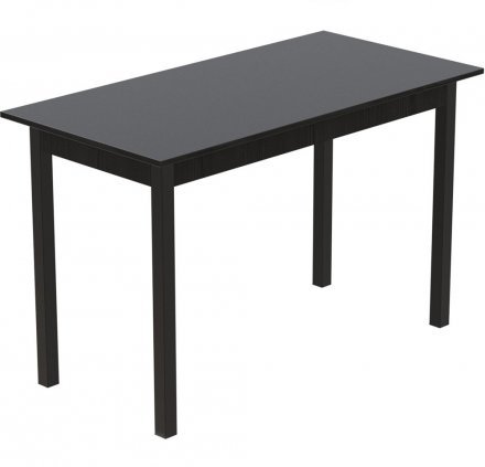 Стіл кухонний Ferrum-decor Маріо 75x120x80 Чорний ДСП Сосна Кембра 16мм (FRD-105740)