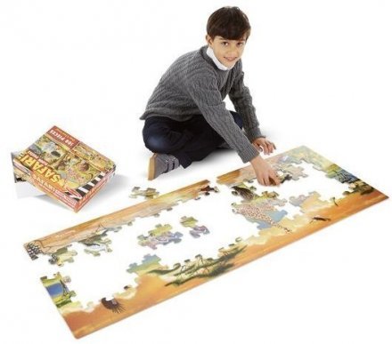 Мега-пазл Сафарі 100 елементів MD12873