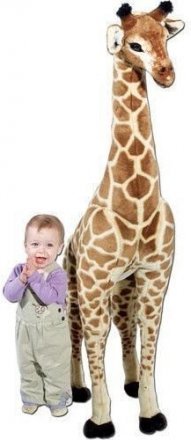 Огромный плюшевый жираф, Melissa & Doug 1,4 м, MD2106