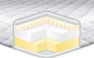 Матрац дитячий Kiddy Latex-Memory 63х125х9 см