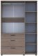 Шафа для одягу Doros Торн Кремона Канноло 3 ДСП/3Ш (штанга) 135х51.6х200 (DRS-012069) Шафа для одягу Doros Торн Кремона Канноло 3 ДСП/3Ш (штанга) 135х51.6х200 (DRS-012069)