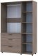 Шафа для одягу Doros Торн Кремона Канноло 3 ДСП/3Ш (штанга) 135х51.6х200 (DRS-012069) Шафа для одягу Doros Торн Кремона Канноло 3 ДСП/3Ш (штанга) 135х51.6х200 (DRS-012069)