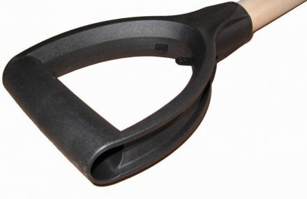 Лопата для прибирання снігу Snow pusher з дерев'яним держаком 41х121 см синя 48571 Лопата для прибирання снігу Snow pusher з дерев'яним держаком 41х121 см синя 48571