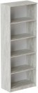 Шафа Анжело Ferrum-decor на 5 полиць 1900x800x380 ДСП Бетон 16 мм (FRD-105048)
