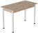 Стіл кухонний Ferrum-decor Беніта 75x120x60 Білий ДСП Сан-Марино 16мм (FRD-105641)