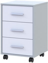 Тумба офісна Doros Т3 43х42х66,4 см Сірий/Білий (DRS-011402)