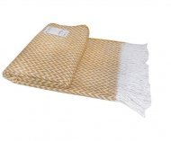 Плед Валенсія 140х200 см гірчичний