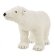 Величезний полярний плюшевий ведмідь 91 см MD8803