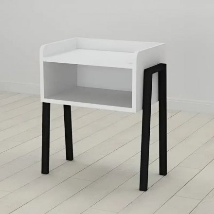 Тумба модульна Ferrum-decor Джузі 540x450x320 метал Чорний ДСП Біле 16 мм (FRD-102968) Тумба модульна Ferrum-decor Джузі 540x450x320 метал Чорний ДСП Біле 16 мм (FRD-102968)