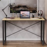 Письмовий стіл Ferrum-decor Серії Конект 75x120x600 чорний ДСП Дуб Артизан 16мм (FRD-104203) Письмовий стіл Ferrum-decor Серії Конект 75x120x600 чорний ДСП Дуб Артизан 16мм (FRD-104203)