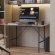 Стіл письмовий LINE Тайм Ferrum-decor 750x1200x600 Чорний метал ДСП Бетон 16 мм (FRD-104891)