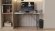 Стіл письмовий LINE Тайм Ferrum-decor 750x1200x600 Чорний метал ДСП Бетон 16 мм (FRD-104891)