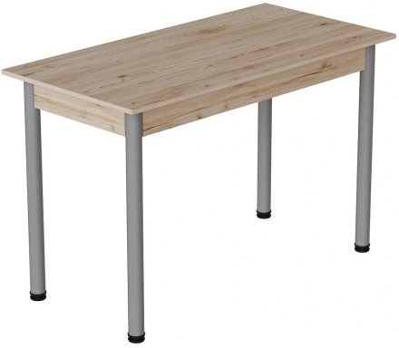 Стіл кухонний Ferrum-decor Беніта 75x120x60 Сірий ДСП Сан-Марино 16мм (FRD-105642)
