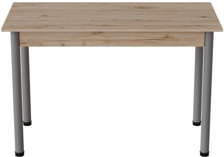 Стіл кухонний Ferrum-decor Беніта 75x120x60 Сірий ДСП Сан-Марино 16мм (FRD-105642)