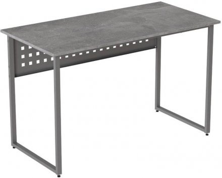 Стіл письмовий Майк Ferrum-decor 75x100x60 Сірий метал ДСП Бетон 32 мм (FRD-106512)