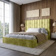 Двоспальне ліжко з підйомним механізмом LION Ніно 160x200 см SILK 202 Авокадо (LION-045057) Двоспальне ліжко з підйомним механізмом LION Ніно 160x200 см SILK 202 Авокадо (LION-045057)