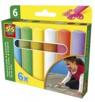 Набір крейд для асфальту Весела палітра (6 Квітів)