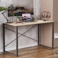 Письмовий стіл Ferrum-decor Серії Конект 75x120x600 чорний ДСП Дуб Сонома 16мм (FRD-104204) Письмовий стіл Ferrum-decor Серії Конект 75x120x600 чорний ДСП Дуб Сонома 16мм (FRD-104204)