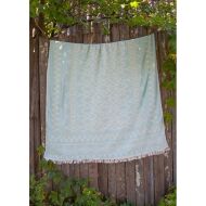 Покривало Kilim Throw Mint 130х170 см ментоловий Покривало Kilim Throw Mint 130х170 см ментоловий