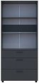 Шафа для одягу Doros Торн Антрацит 2 ДСП/3Ш (полиці) 90х51.6х200 (DRS-012072)