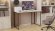Письмовий стіл Ferrum-decor Ханна 75x120x60 чорний ДСП Біле 16мм (FRD-103481)