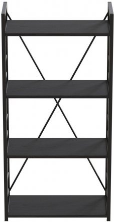 Етажерка 4/60 Ferrum-decor Серії Конект 120x60x28 чорний ДСП Сосна Кембра 16мм (FRD-104241) Етажерка 4/60 Ferrum-decor Серії Конект 120x60x28 чорний ДСП Сосна Кембра 16мм (FRD-104241)