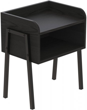 Тумба модульна Ferrum-decor Джузі 540x450x320 метал Чорний ДСП Сосна Кембра 16 мм (FRD-102970)