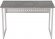 Стіл письмовий Майк Ferrum-decor 75x120x70 Білий метал ДСП Бетон 16 мм (FRD-106532)