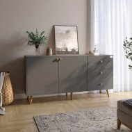 Комод LION Хьюге-5 Антрацит (LION-041099) Комод LION Хьюге-5 Антрацит (LION-041099)
